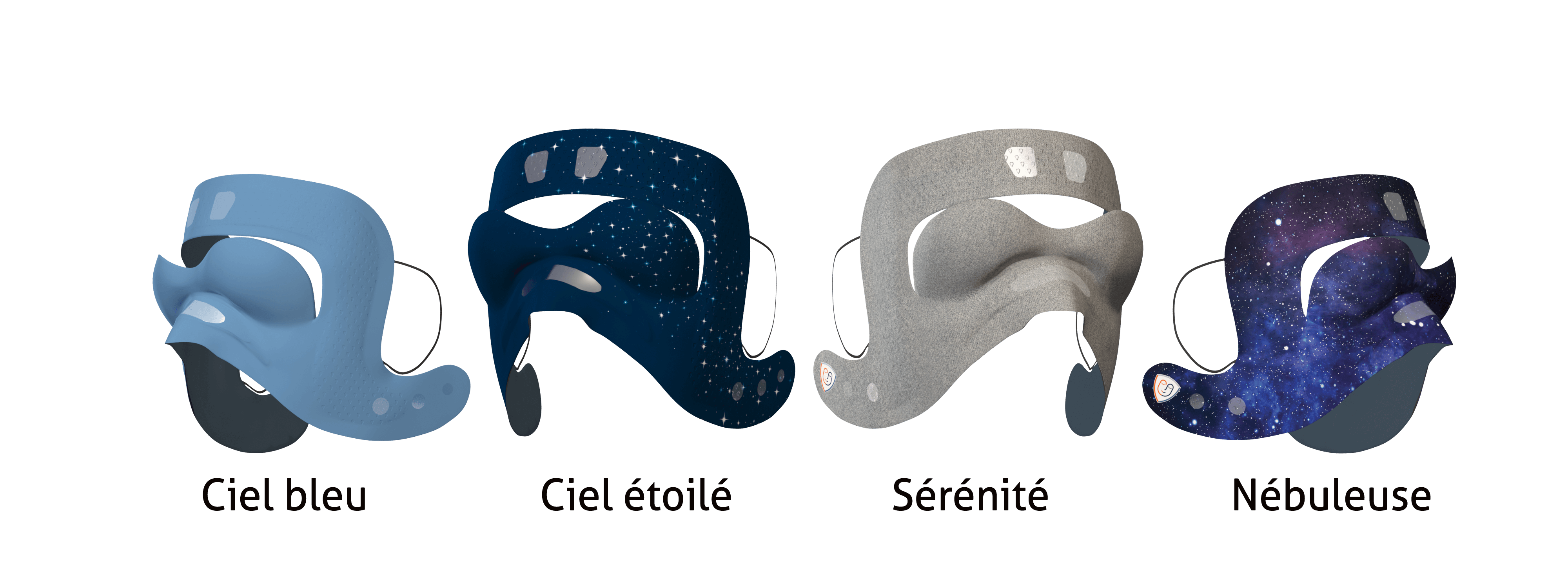 Facembrace Colors - Blue Sky, Starry Sky, Serenity and Nebula