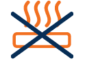 Do not expose to heat symbol